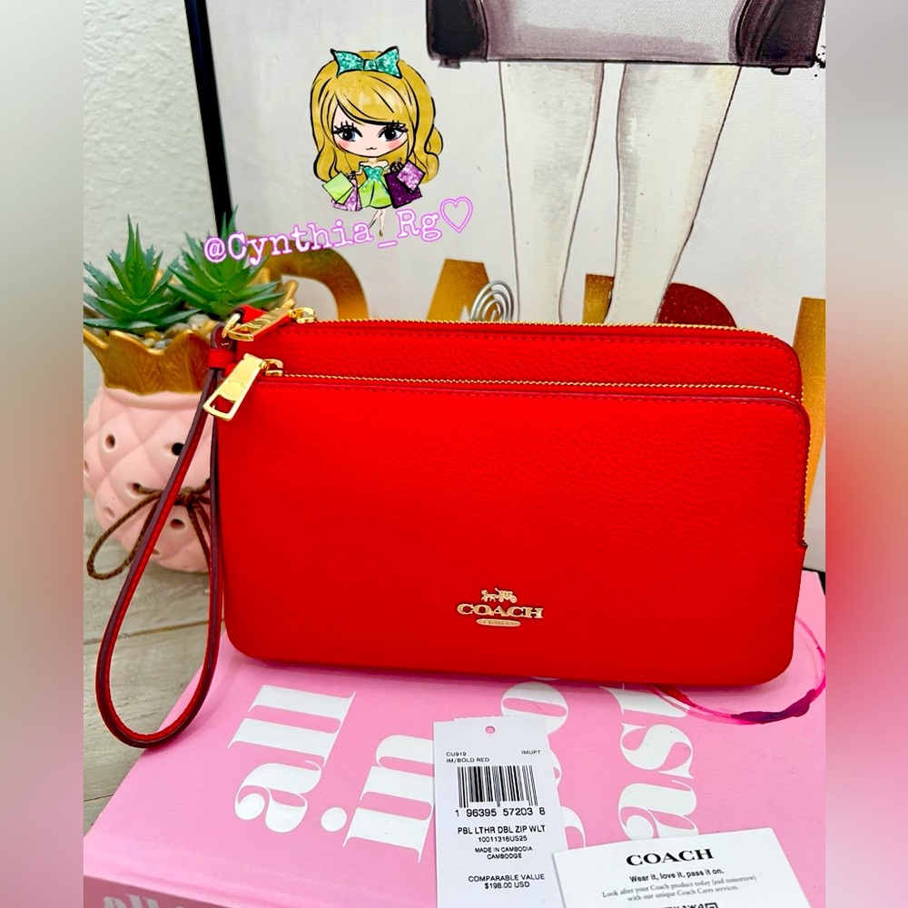 ❤️LG Double Zip Wallet❤️